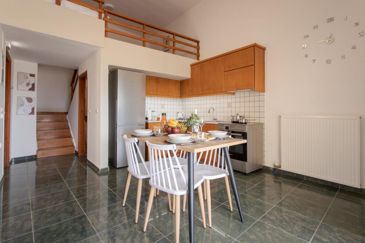 Themis City Apartment Kíssamos Esterno foto